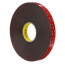 3M VHB 테이프 5962, 검정, 24 IN X 36 YD, 1.6T